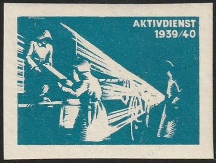Schweiz Suisse Switzerland Soldatenmarken Eisenbahn Soldier Stamps Railway Parkdienst F. Art. Pk. Kp. 22
